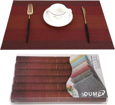 Produktbild von Placemat Set – Esszimmer Dekoration – Abendessen – Tischwäsche Accessoires