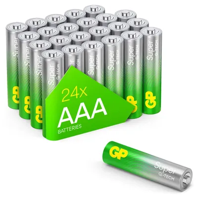 Obrázek produktu pro GP GPSUP24A931C24 24er Batterien SUPER Micro AAA 1,5 V
