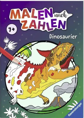 Produktbild von Ravensburger Malen nach Zahlen ab 7 Jahren Dinosaurier
