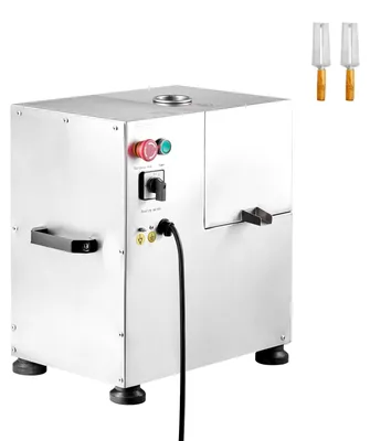 Obrázek produktu pro SucceBuy Elektrický odšťavňovač třtinového cukru, výkon 800 W, kapacita 300 kg/h, 4 nerezové válce, kompaktní lis na třtinový cukr pro přípravu čerstvé šťávy (55 x 38 x 52 cm)