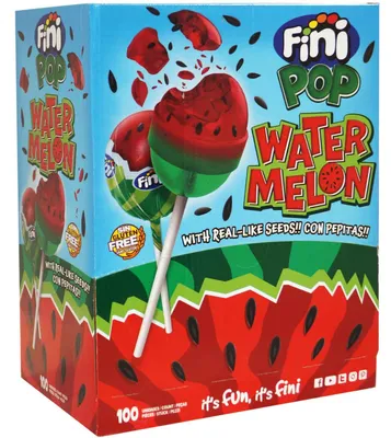 Produktbild von Fini Pop Watermelon Lolli 100er