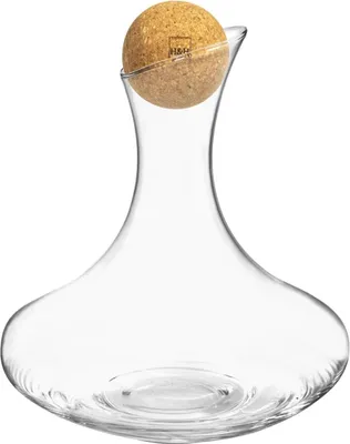 Produktbild von H&H Lara Dekanter aus Sonorous-Glas, Diagonalschliff, 1,2 l