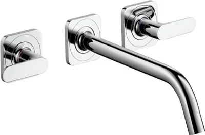 Produktbild von 3-Loch Waschtischarmatur AXOR CITTERIO M DN 15 UP m Hebelgr u Ros. m Al 226mm chr mit Auslauf 226 mm chrom