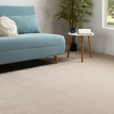 Produktbild von Steffensmeier Teppichboden Lipari Meterware  | Auslegware für Kinderzimmer Wohnzimmer Schlafzimmer | Beige, Größe: 200x300 cm