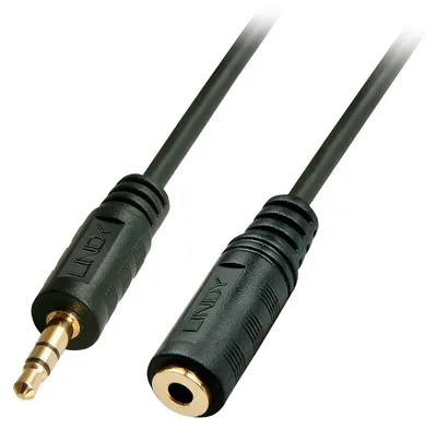 Productafbeelding van Stereo audiokabel, 3,5 mm mannelijk / 3,5 mm vrouwelijk. 10 meter