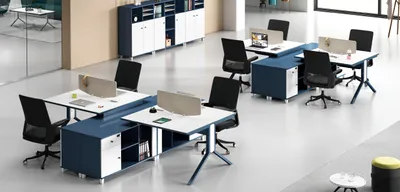 Immagine prodotto di Call center 2 postazioni di lavoro Scrivania Mobili per ufficio Attrezzature Tavolo