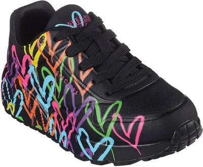 Produktbild von Skechers Jgoldcrown: Uno Lite  Sneakers Laag - Zwart - Maat 39