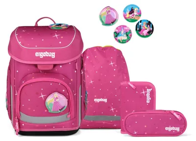 Obrázok produktu pre ergobag cubo, školský batoh, set, zámok ZauBär