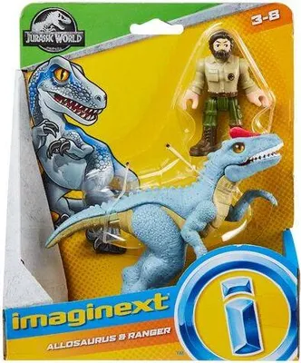 Produktbild von FISHER-PRICE GKM66 Imaginext® Jurassic World™ Allosaurus and Ranger