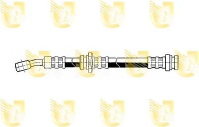 Produktbild von UNIGOM 377612 Bremsschlauch für OPEL AGILA (A) (H00)