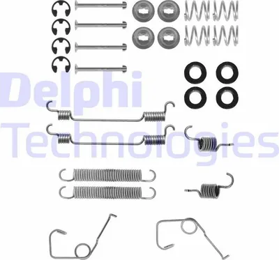 Produktbild von DELPHI Zubehörsatz Bremsbacken LY1131 Hinten für FORD TRANSIT MK-5 Bus (E)