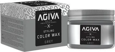 Produktbild von Agiva Hair Styling Color Wax Grey