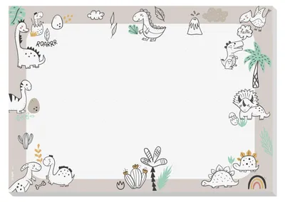 Produktbild von SIGEL Malblock Kinder DIN A3 Dinosaurier Papier-Schreibtischunterlage