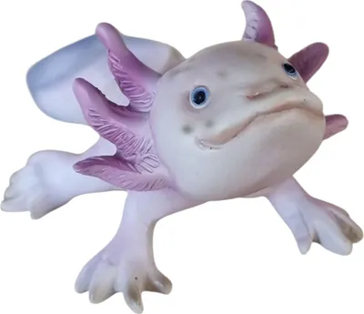 Produktbild von Dekofigur Axolotl groß 30 cm bunt