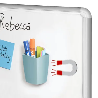 Produktbild von CEP Stifteköcher Riviera magnetisch 2 Fächer minze