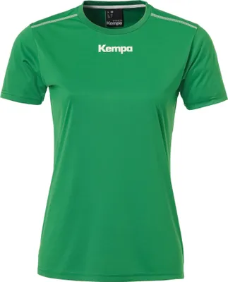 Produktbild von Kempa Handball Polyester Shirt kurzarm Training Top Rundhals Frauen grün L