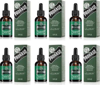 Produktbild von Beard Oil Refresh Smooth and Protect 6x30 ml