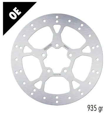 Image de Disque de frein Galfer, modèle DF671, type V, rigide