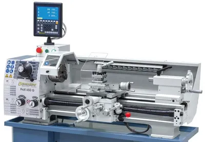 Produktbild von Leitspindel Drehmaschine LCD 280x650mm 1000W 230V Drehbank Tischdrehmaschine