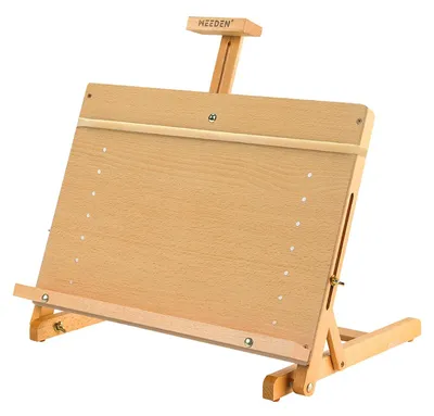 Immagine prodotto di Tavolo da disegno grande, con piano in massello di faggio