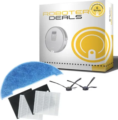 Immagine prodotto di Set di accessori per ILIFE / ZACO V80 e V85 (2 spazzole laterali, 1 panno, 2 filtri)
