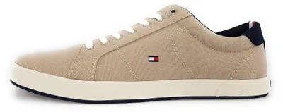 Productafbeelding van Tommy Hilfiger long lace Herrenschuhe Schnürschuhe Sneaker Beige Freizeit