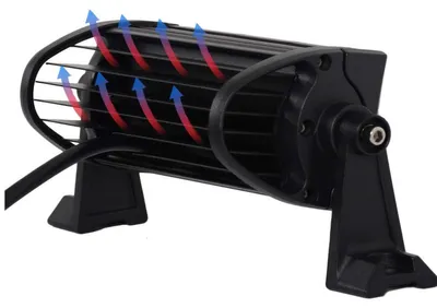 Immagine prodotto di Barra LED potente da 20 cm, 36 W, 12 LED, 12 V/24 V, per ATV, Jeep, 4x4, fuoristrada, autocarri