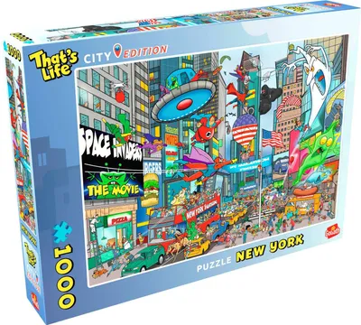 Produktbild von Goliath That's Life City Edition New York, 1000 Stück(e), Stadt, 7 Jahr(e)