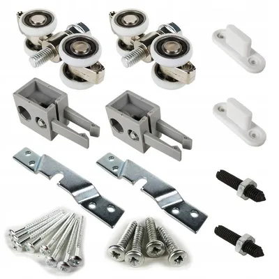 Produktbild von Laguna STANDARD S Laufrollen-Set für Schiebetüren 100 kg