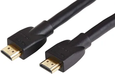 Immagine prodotto di Cavo HDMI AmazonBasics 45 m 18 Gbit/s ad alta velocità con Ethernet 4K60Hz 2160p nero Ultra-HD