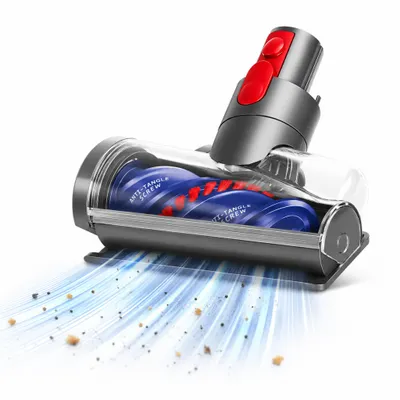 Produktbild von Anti-Verwicklungs Haardüse Bürstenkopf Aufsatz für Dyson V7 V8V10 V11 V15, Ersatzteile Mini-Motorwerkzeug für Reinigung von Matratze,Bett,Sofa,Teppich
