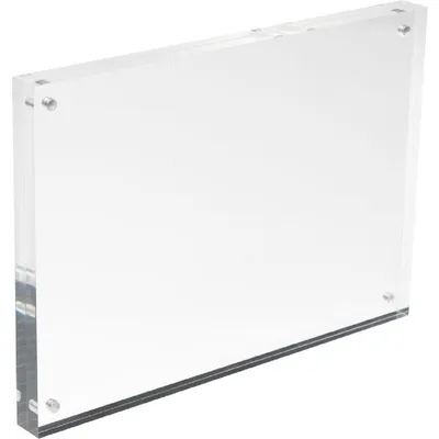 Produktbild von Acrylblock magnetisch A5 15mm transparent