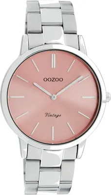 Produktbild von Oozoo - Damenuhr - C20028 - Silber Pink
