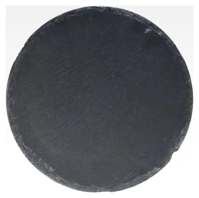Produktbild von Runde Tischplatte, Schwarz, 25 cm
