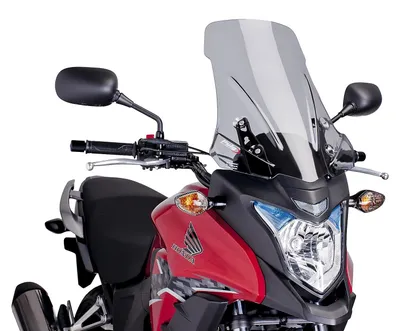 Obrázok produktu pre Vietorový štít Puig Touring pre motocykle Honda CB500XA, CB500X, modelové roky 2013 - 2016