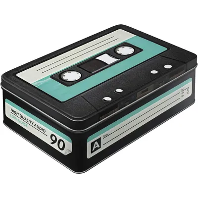 Zdjęcie produktu dla Metalowa Puszka Retro Cassette