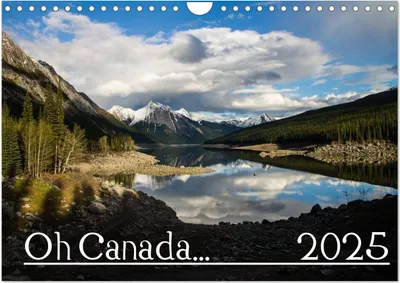 Produktbild von Oh Canada... 2025 (Wandkalender 2025 DIN A4 quer), CALVENDO Monatskalender