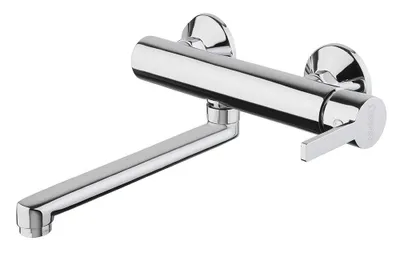 Zdjęcie produktu dla Bateria zlewozmywakowa ścienna ESPADA, chrom (ES15)