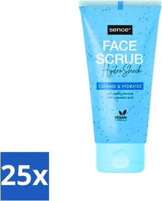 Produktbild von Sence - Alle Hauttypen - Gesichtspeeling - Peeling - 150 ml - Vorteilspack - 25 Stücke