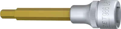 Obrázek produktu pro HAZET 986L-6, Socket, 1/2", Metrický, 1 hlava/hlavy, 2,3 cm, 100 mm
