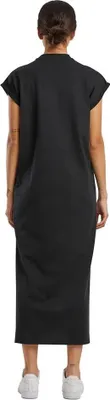 Produktbild von Build Your Brand Kurzarm Langes Kleid Schwarz 5XL Damen Schwarz 5XL