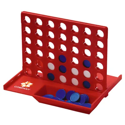 Produktbild von Denkspiel "Gewinn mit 4" standard-blau PP