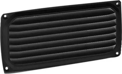 Zdjęcie produktu dla Plastikowy zawór 200 x 100 mm czarny