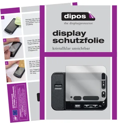 Produktbild von 1x Schutzfolie für Sony DSC-RX0M2 klar Displayschutzfolie Folie Display Schutz dipos