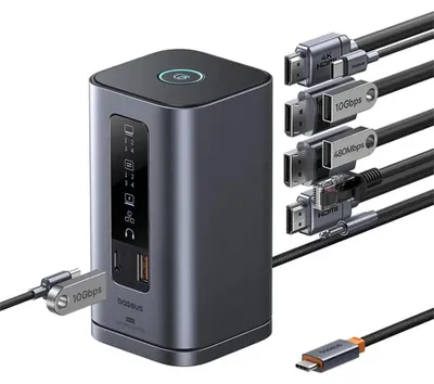 Immagine prodotto di Baseus Spacemate 11-in-1 Docking Station (B00568101813-00)