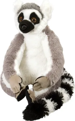 Produktbild von kuscheltier Ringelschwanz-Lemur junior 30 cm Plüsch weiß