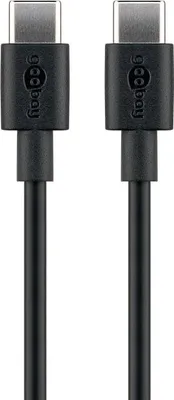 Produktbild von USB-C™ Lade- und Synchronisationskabel für Geräte mit USB-C™-Anschluss, schwarz