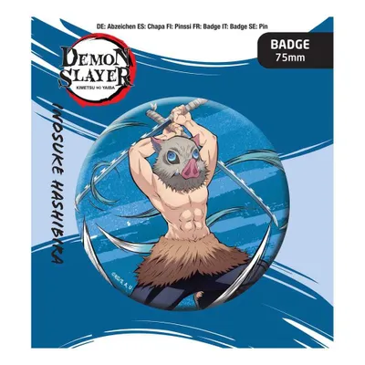Produktbild von Popbuddies Demon Slayer:kimetsu No Yaiba Badge Inosuke Hashibira Stift One Size