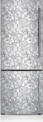 Produktbild von Dekoration Kühlschrank Aufkleber Magnete Küche Kühlschrankmagnete 60x180 cm - Gezogene Blätter