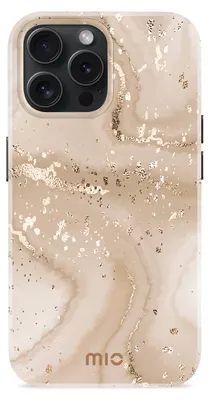 Produktbild von MIO Gold Marble Magsafe Compatible for iPhone 15 Pro